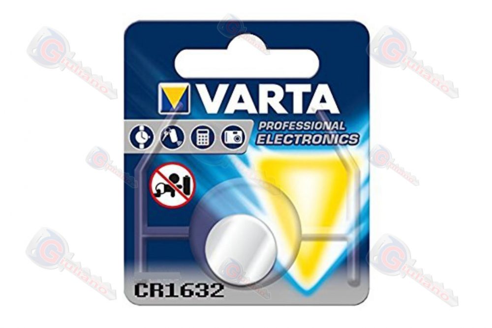 Varta Batteria per Telecomandi Auto CR1632