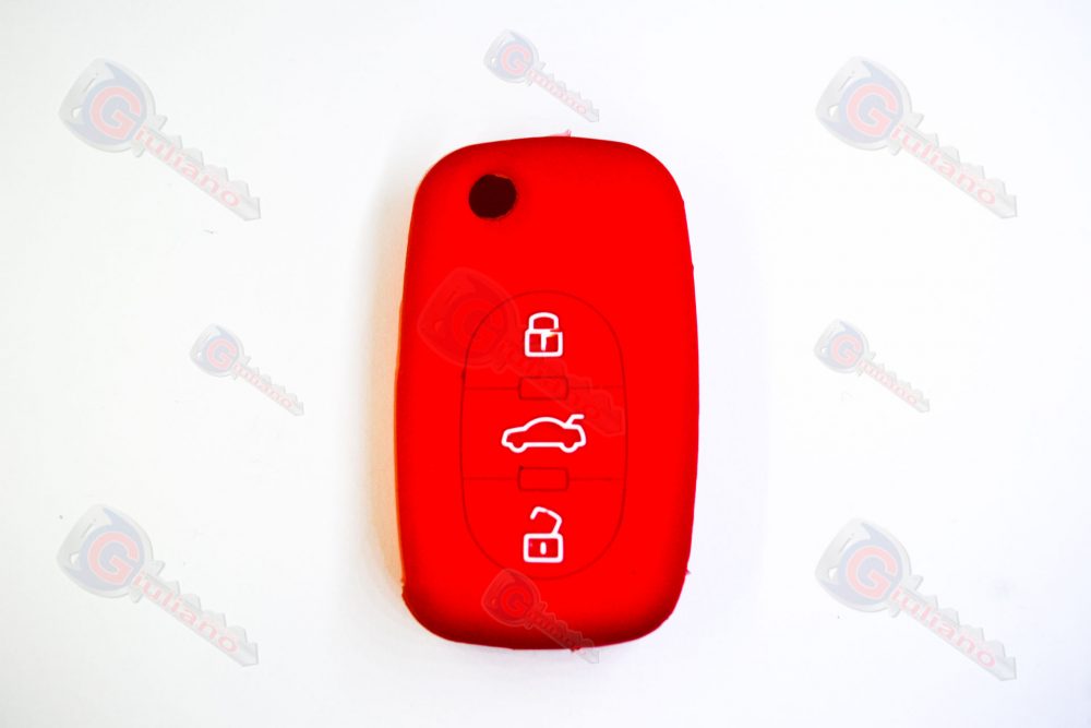 Cover Chiavi Auto Audi rosso - CHI0202G