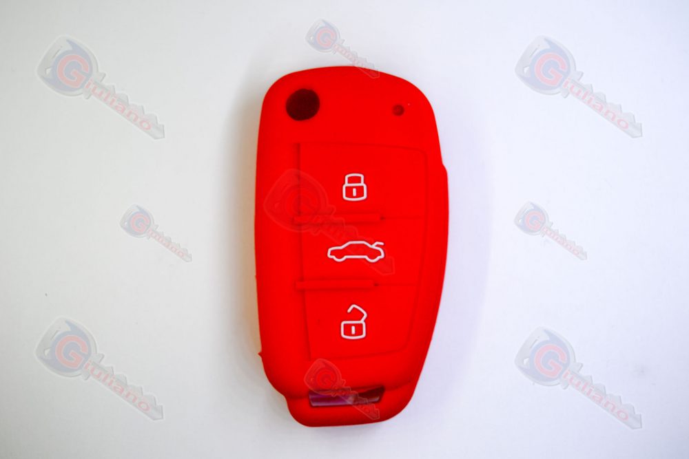 Cover Chiavi Auto Audi rosso- CHI0204G