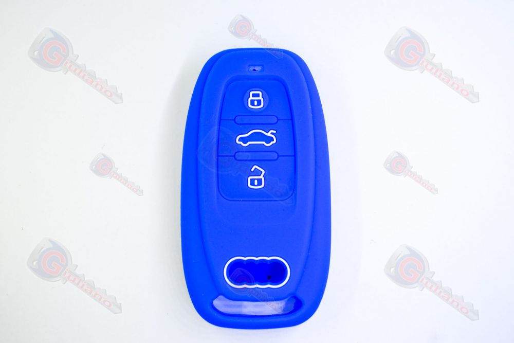 Cover Chiavi Auto Audi blu - CHI0207G