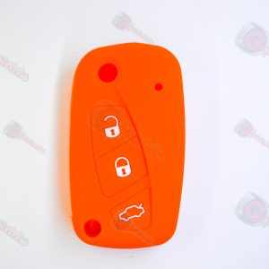Cover Chiavi Auto Fiat Modello 1 Arancione