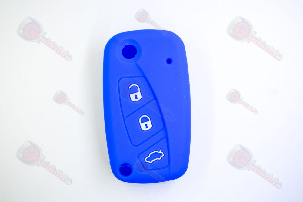 Cover Chiavi Auto Fiat Modello 1 Blu
