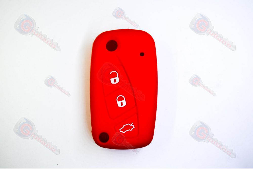Cover Chiavi Auto Fiat Modello 1 Rosso