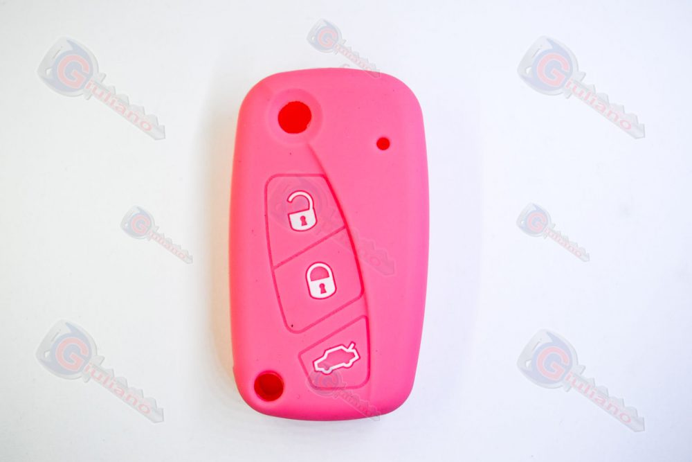 Cover Chiavi Auto Fiat Modello 1 Rosa