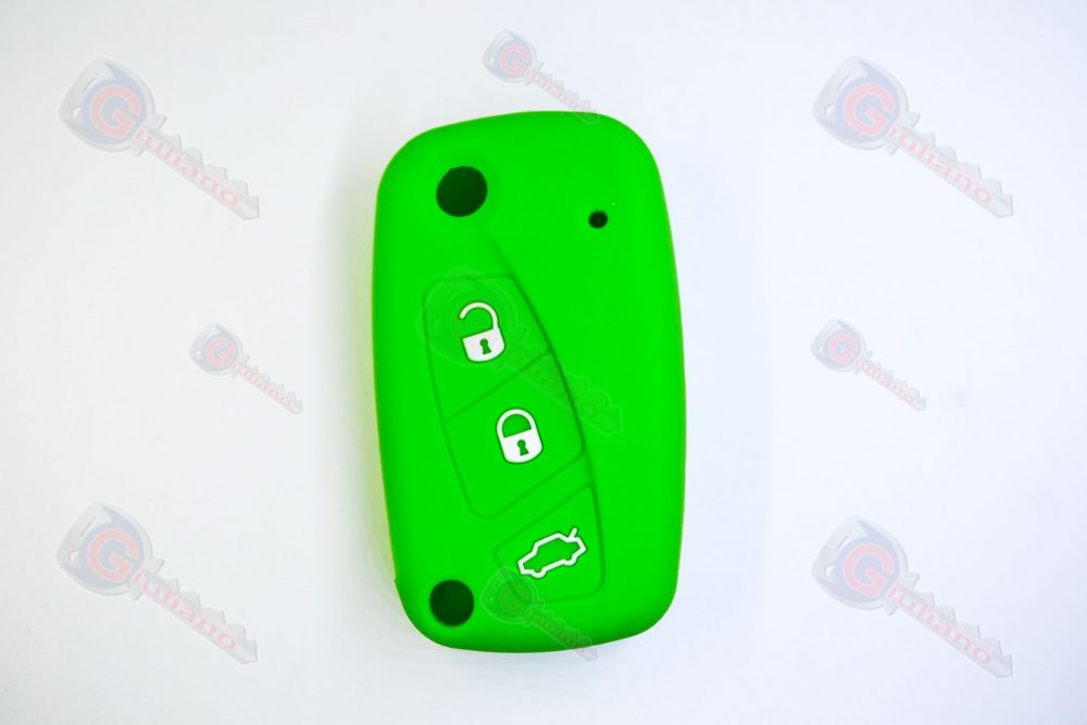 Cover Chiavi Auto Fiat Modello 1 Verde