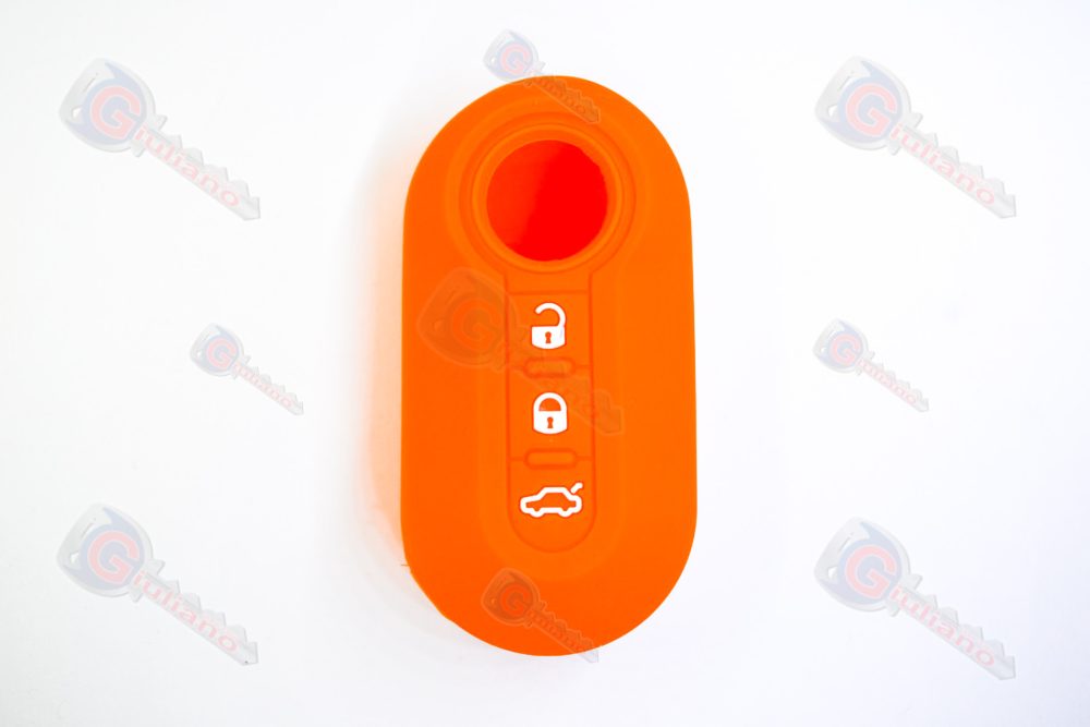 Vendita ingrosso COVER SILICONE CHIAVI AUTO FIAT 500 MODELLO 2 CHI0806G-A Giuliano