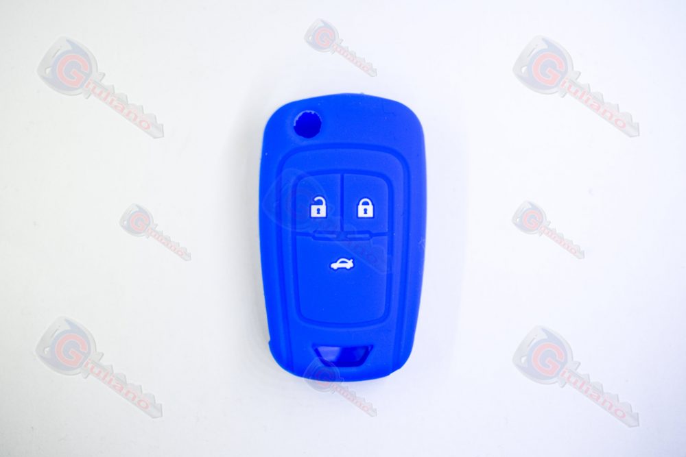Chevrolet Cover Flip 3 Tasti blu