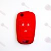 Chevrolet Cover Flip 3 Tasti rosso