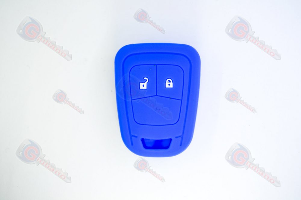 Cover Chiavi Auto Opel 2 Tasti con Vano Batteria Lama Fissa - Mod.4