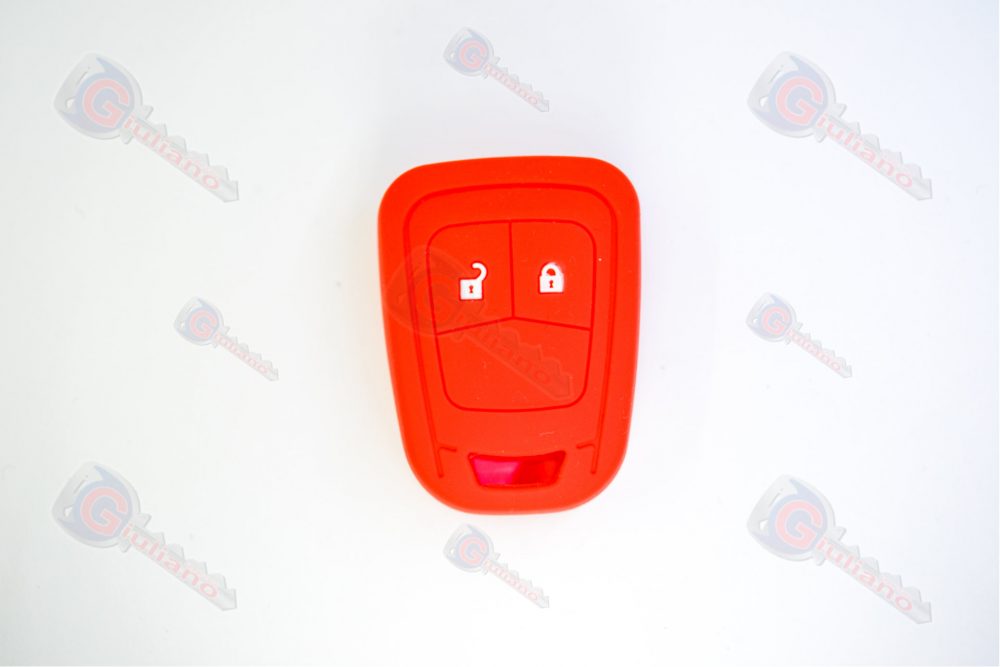 Cover Chiavi Auto Opel 2 Tasti con Vano Batteria Lama Fissa - Mod.4