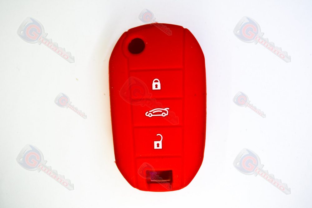 Cover Chiavi Auto Peugeot Scatto 3 Tasti - Mod.2