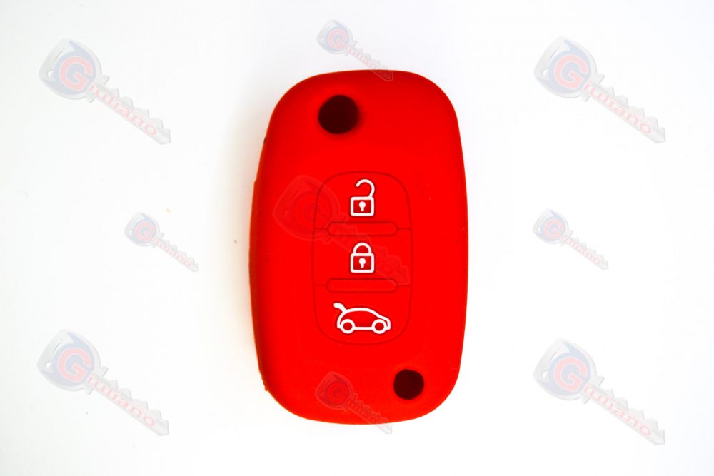 Cover Chiavi Auto Renault Guscio Flip Metallo 3 Tasti - Mod.4
