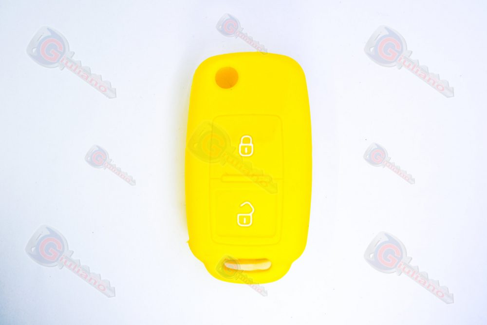 Cover Chiavi Auto Volkswagen 2 Tasti Scatto - Mod.1