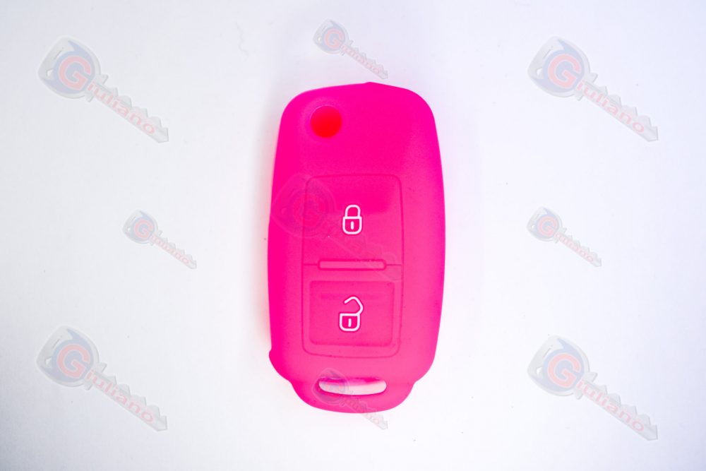 Cover Chiavi Auto Volkswagen 2 Tasti Scatto - Mod.1