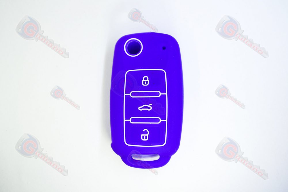 Cover Chiavi Auto Volkswagen 3 Tasti Scatto - Mod.3
