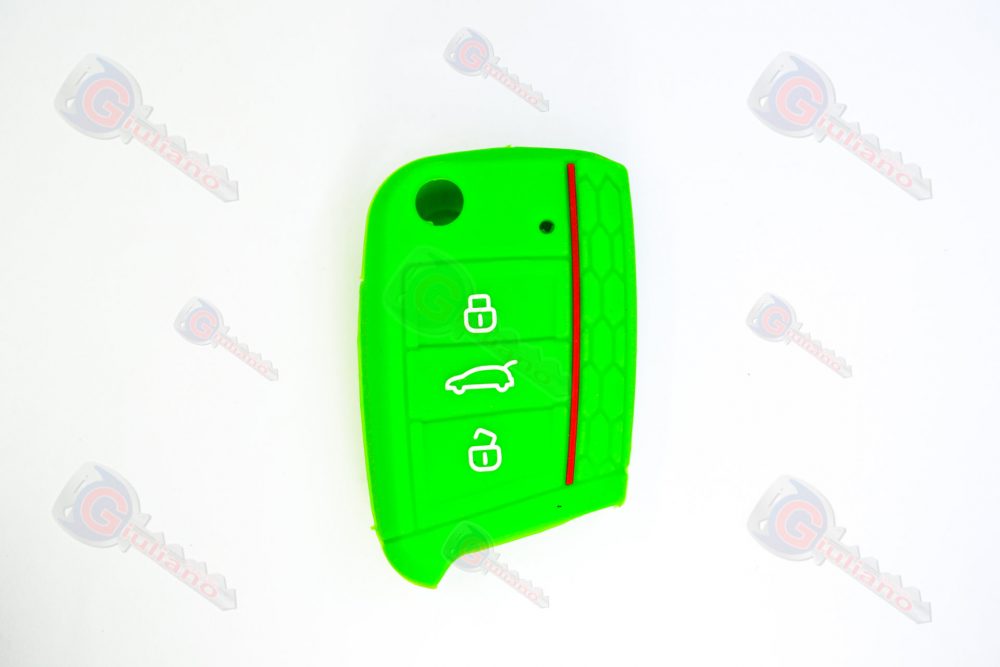 Cover Chiavi Auto Volkswagen 3 Tasti Nuovo Modello - Mod.4