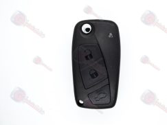 Guscio Chiave Auto Fiat 3 Tasti Nero con Vano Batteria Lama prezzo rivenditore GT10 Chi0808
